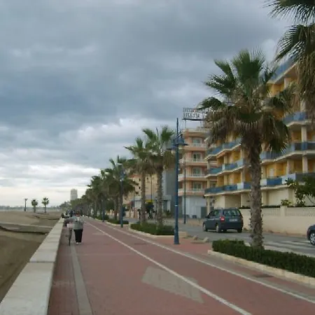 Con Aire Acondicionado En 1ª Linea De Playa Edificio Moli De Vent Apartment