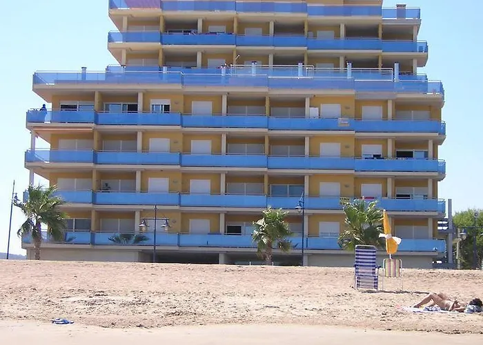 Con Aire Acondicionado En 1ª Linea De Playa Edificio Moli De Vent Appartement *