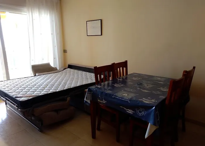 Con Aire Acondicionado En 1ª Linea De Playa Edificio Moli De Vent Lejlighed *